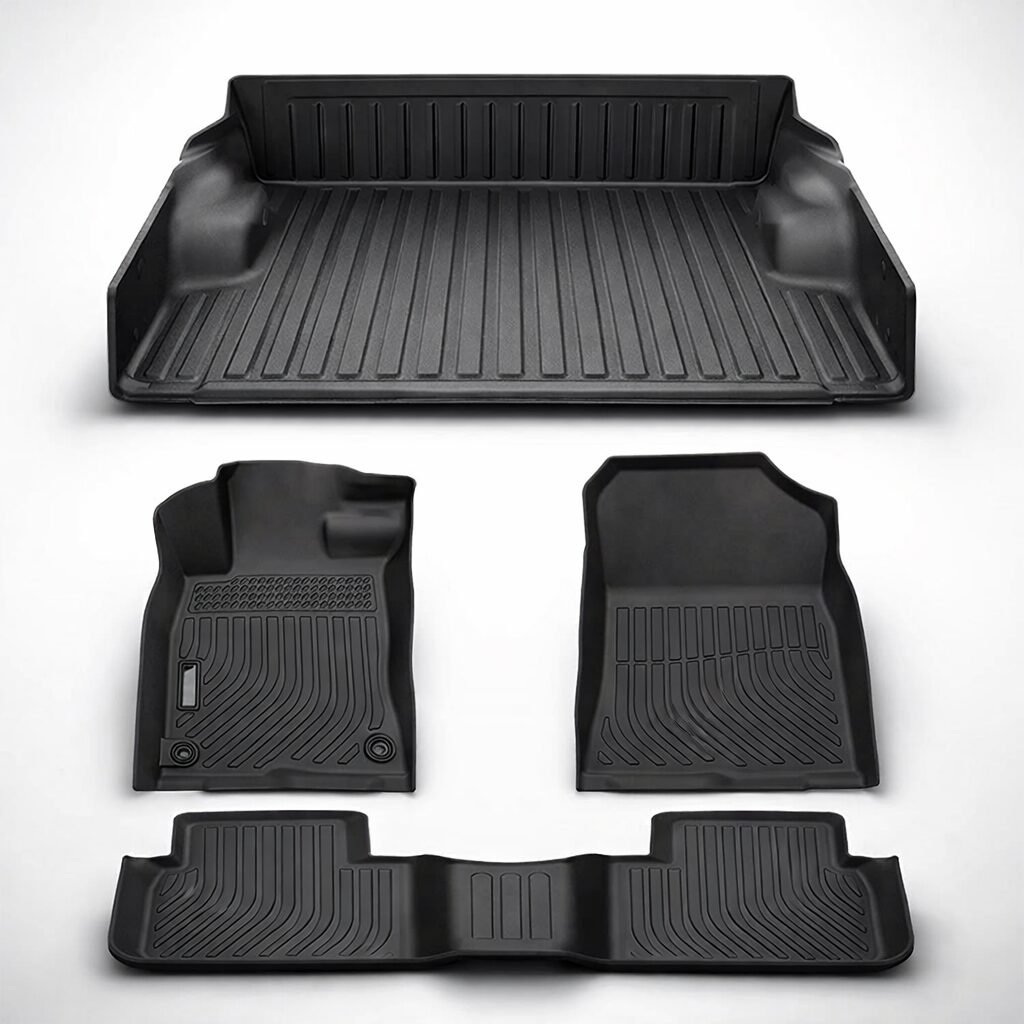 Tapete Bandeja 3D — Pick-up + Caixa de carga