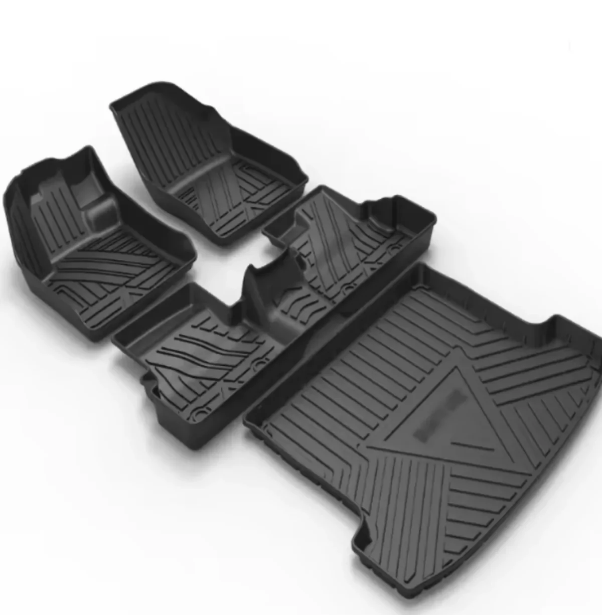 Tapete Bandeja 3D — Carro + Bagageira